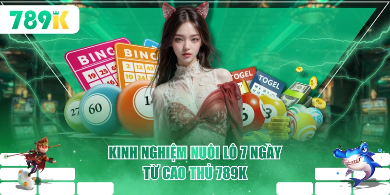 Kinh nghiệm nuôi lô 7 ngày từ cao thủ 789K